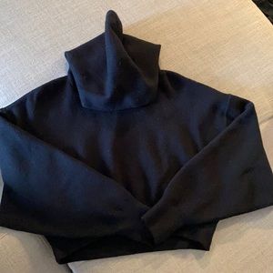 Zara cropped hoodie